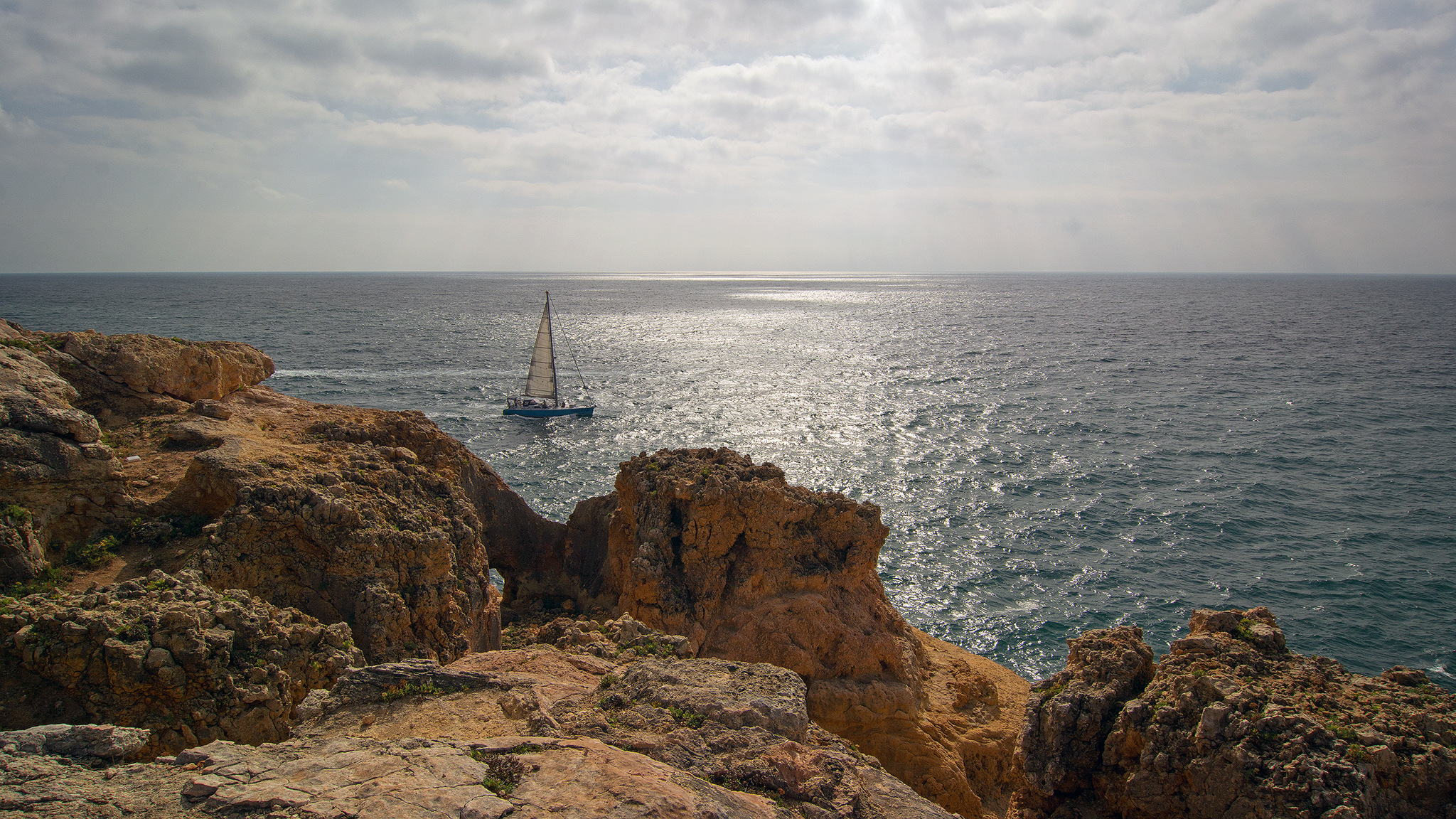 Sailing along the Portuguese coast...