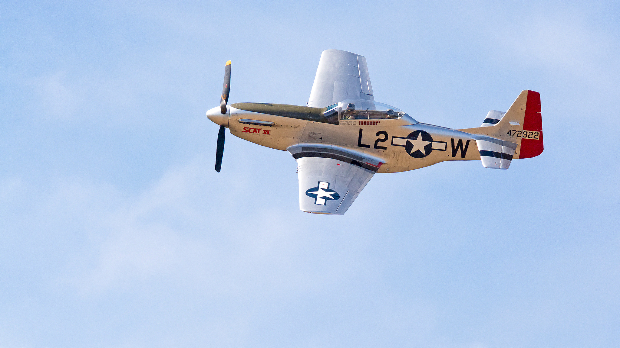 P-51 Mustang @ Oldtimer fly/drive-in Schaffen (B) ...